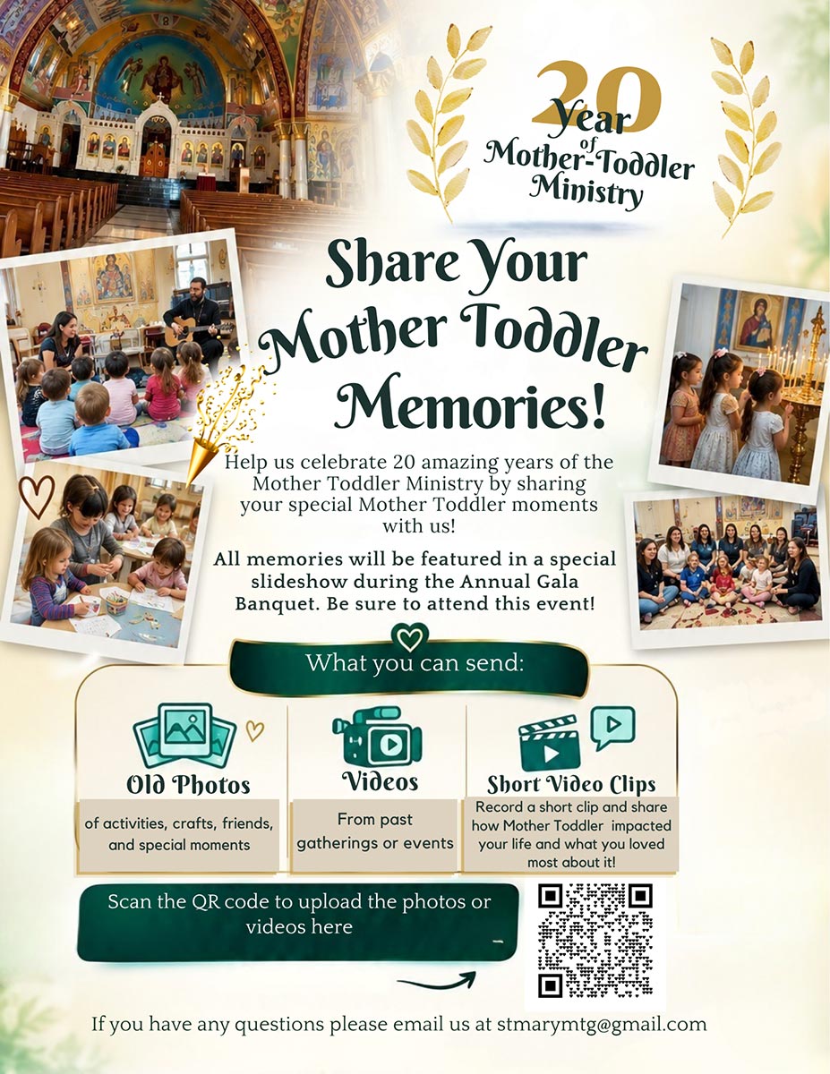 Mother-Toddler Ministry - Celebrating 20 Years